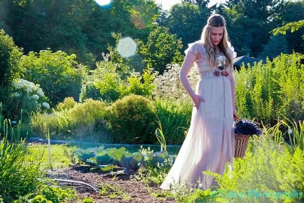 Dr. Michele Burklund among medicinal plants
